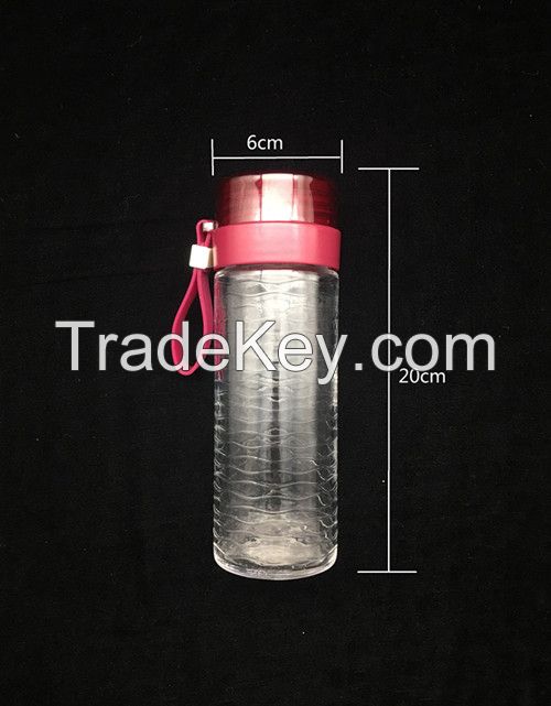 Anti-broken High Borosilicate Glass Water Bottle