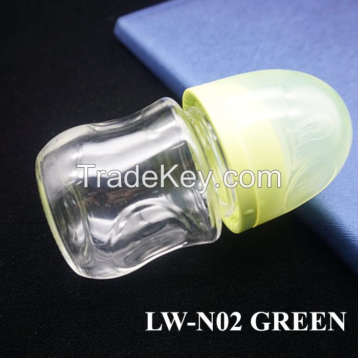 Anti-broken High Borosilicate Glass Feeding Bottle