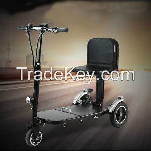 Patent suitcase 3 wheel electric bicycle / e bicycle CE EN15194