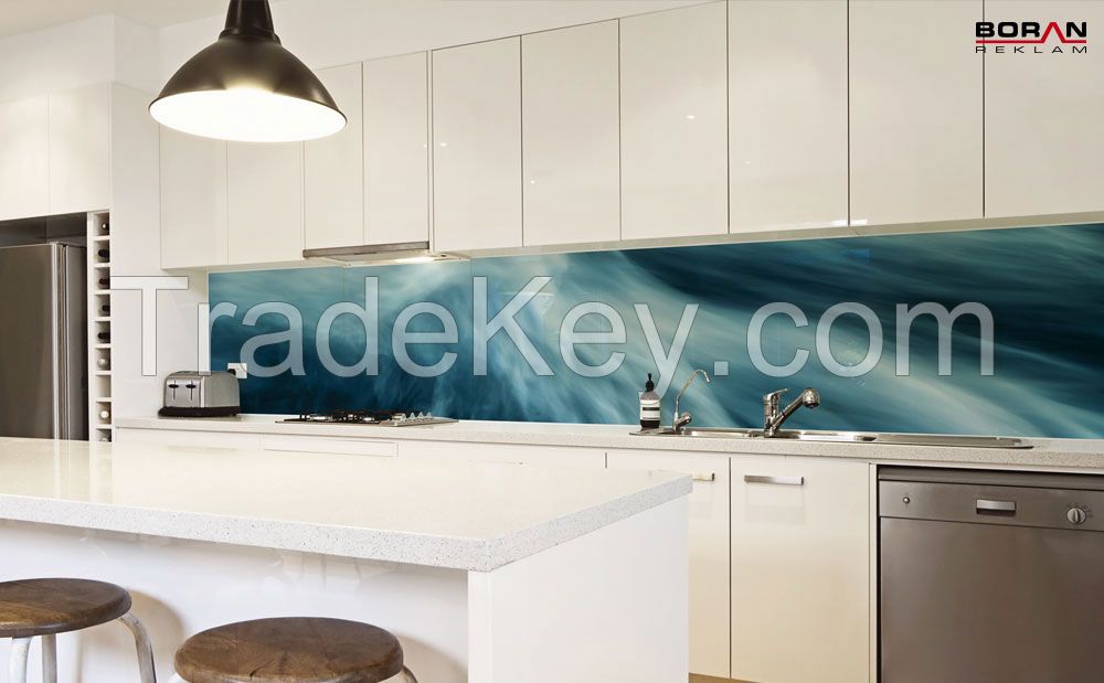 Printed Backsplash Glass | Glass Printing