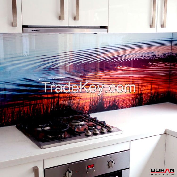 Printed Backsplash Glass | Glass Printing