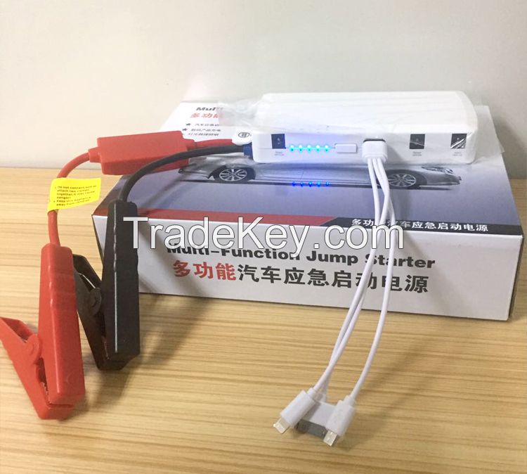 Car Emergency Power bank, 12 Voltage battery charger 12000mAh starter battery 12v car jump starter