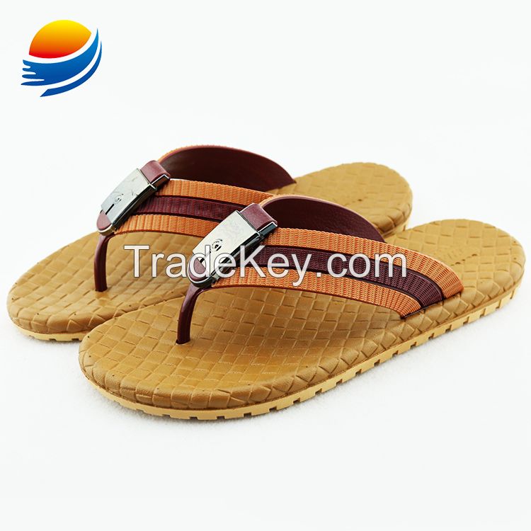 New Buckle Strap Comfort Men and Boy Flip Flops Slippers