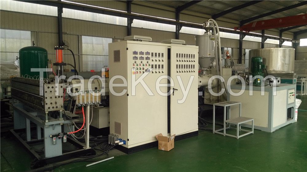 1200-2200mm PP corrugated hollow sheet extrusion machine