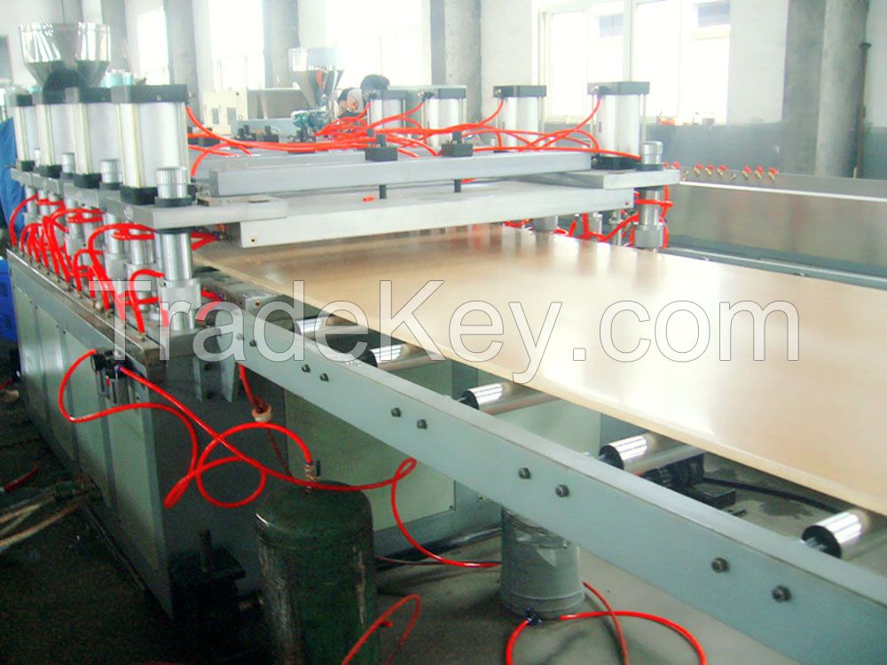 WPC PVC foam board making machine