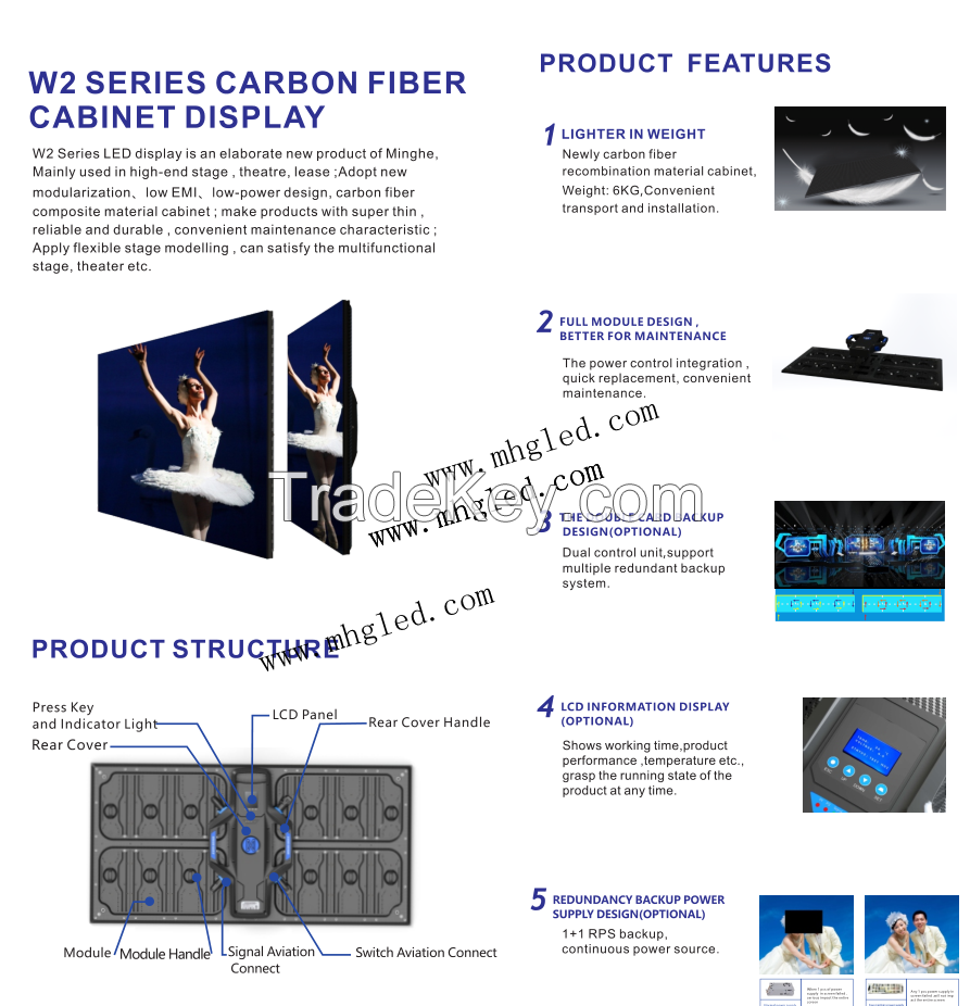 carbon fiber indoor and outdoor led display wholesale