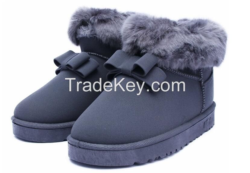 Warm And Stylish Fur Boots From China