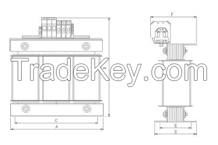 High Frequency Three-Phase Isolated Transformer with CE Certificate