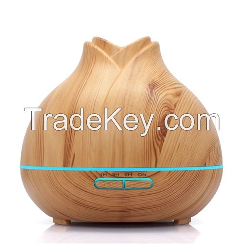 WF405    Wafue 400ml Flower Electric Aromatherapy Essential Oil Diffuser