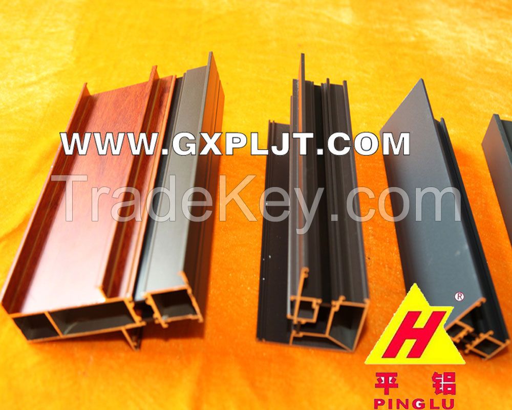 High quality anodizing profiles extruded anodized aluminium profile