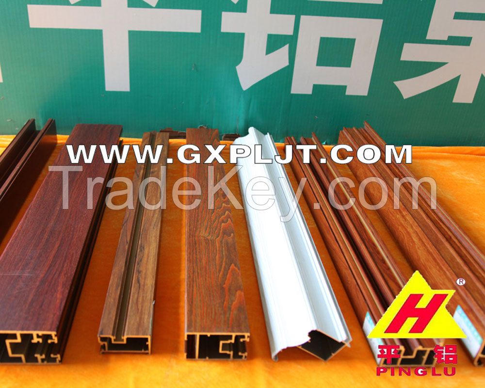 Aluminum Extrusion manufacturer supply aluminium profiles powder coating