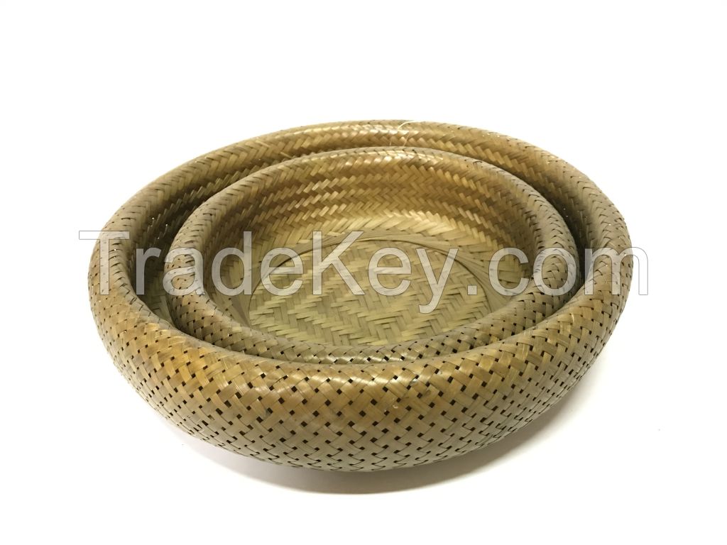 Bamboo basket, storage baskets