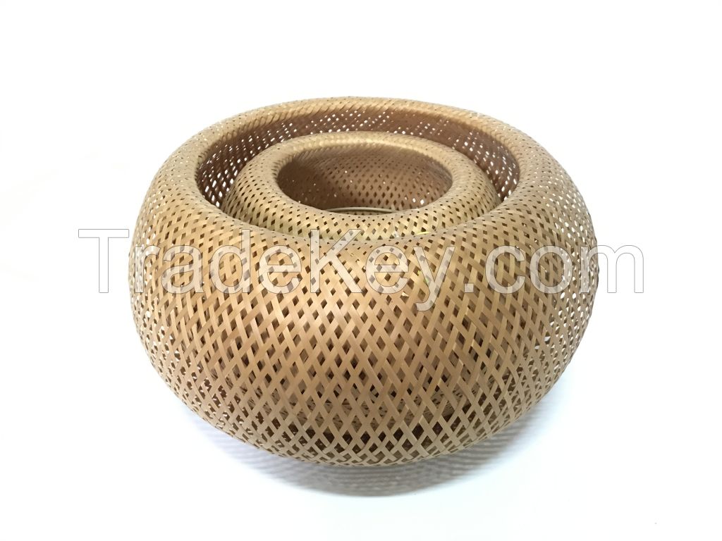 Bamboo basket, storage baskets