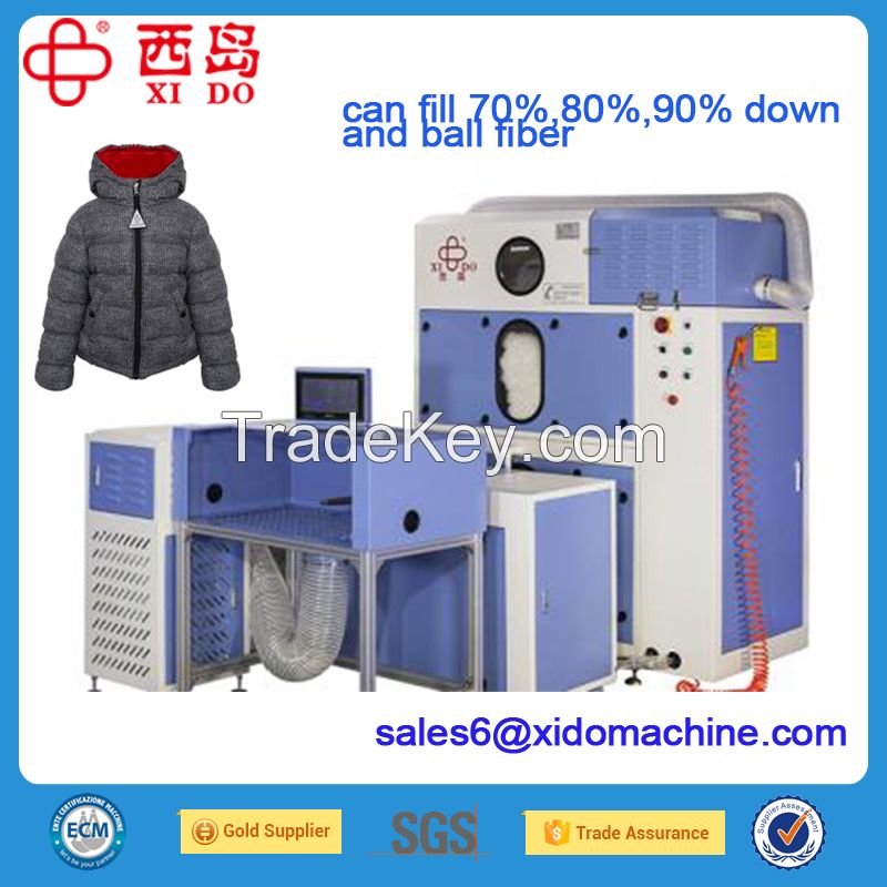 Automatic Down Filling Machine for Down Jacket and Sleeping Bag