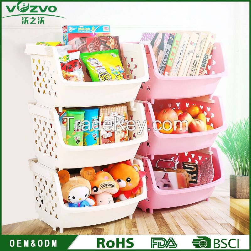 plastic kitchen storage houseware storage basket