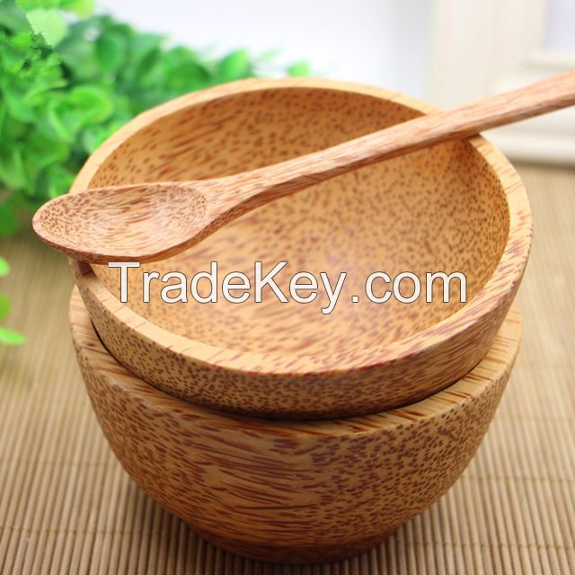 Coconut wood bowls