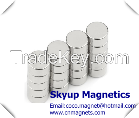 Ring magnets with counter sunk hole used in door catch  