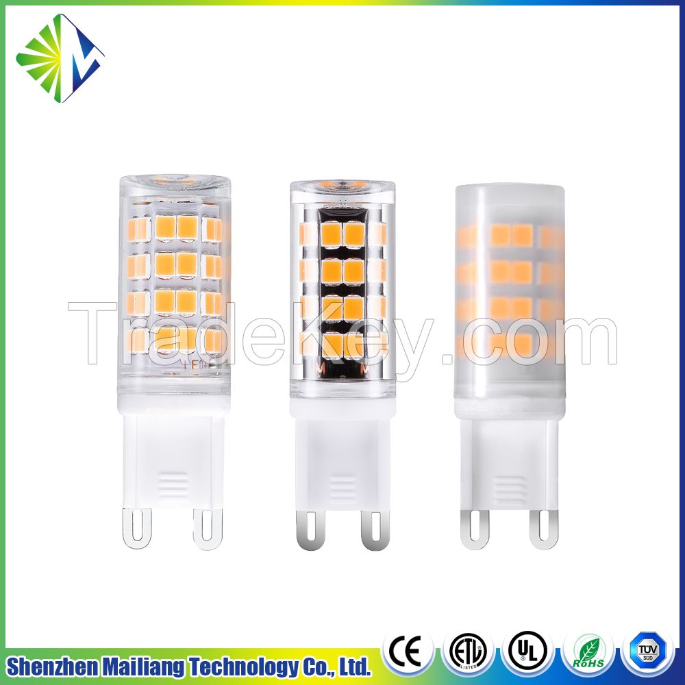 2017 hot sale new G9 led bulb 3w Ceramic AC100-265V G9 led light