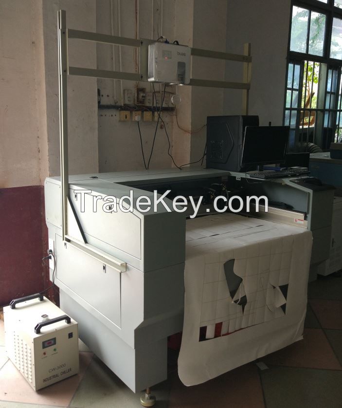 Chinese projection positioning Upper Laser Cutting Machine Laser Cutter for flyknit upper