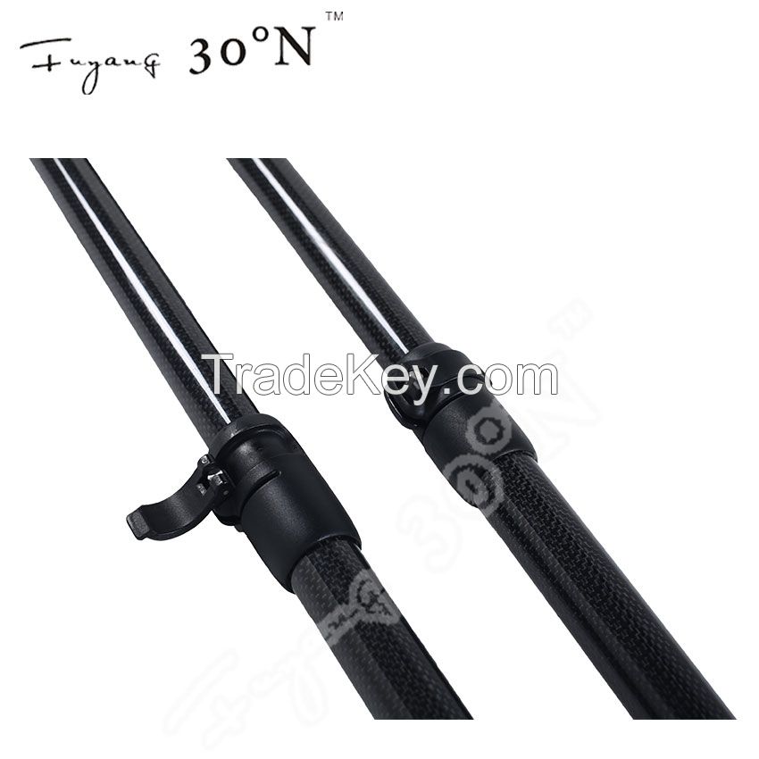 Wholesale Business Carbon Adjustable SUP Paddle Three Piece Customized Pic Stand Up Paddle