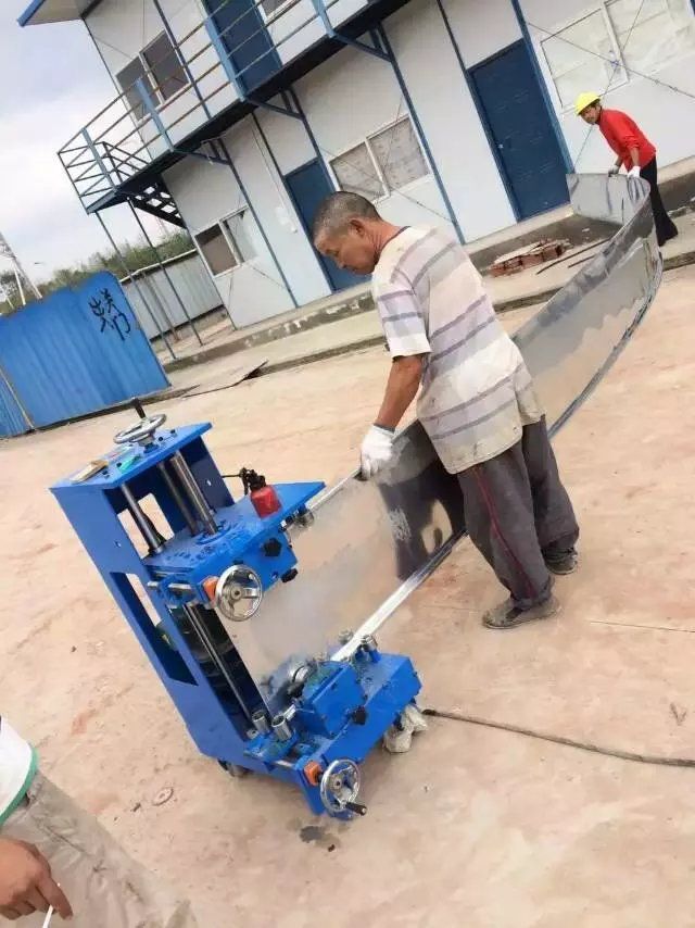 standing seam curving machine metal roof curving machine standing seam roof panel cuving machine bending machine crimping curving machine curving machine for standing seam profile