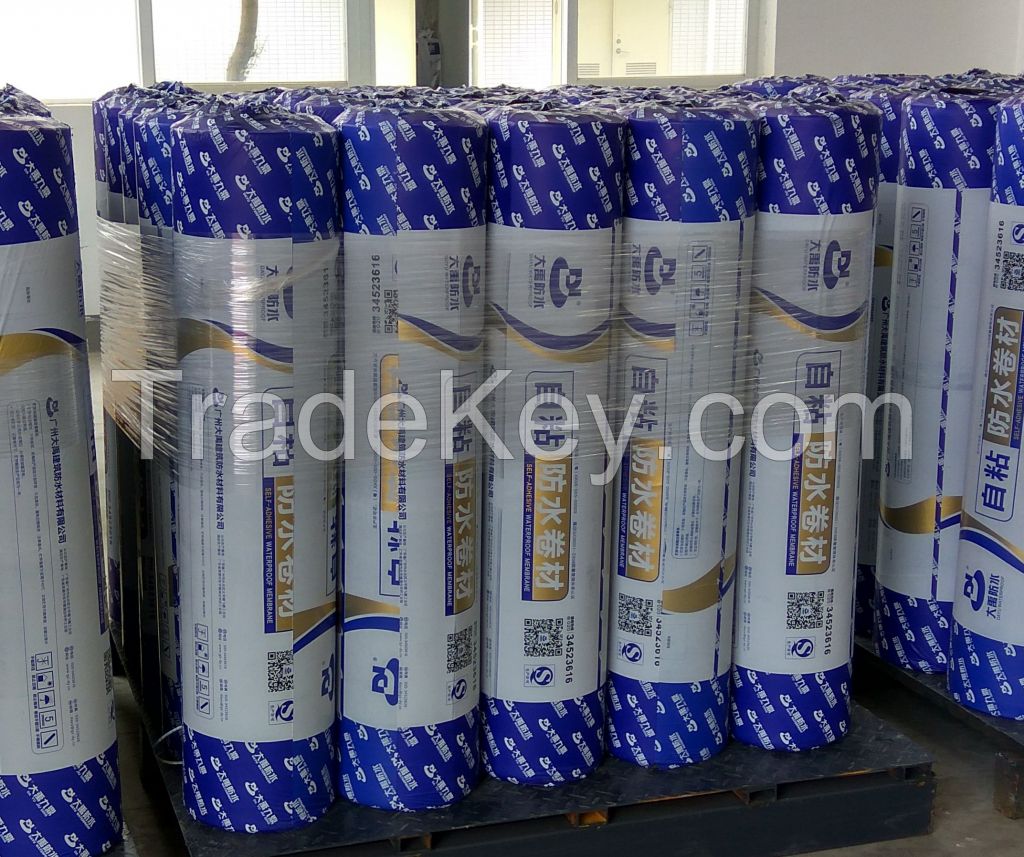 DYC Self-adhesive Polymer Modified Bitumen Waterproof Membrane