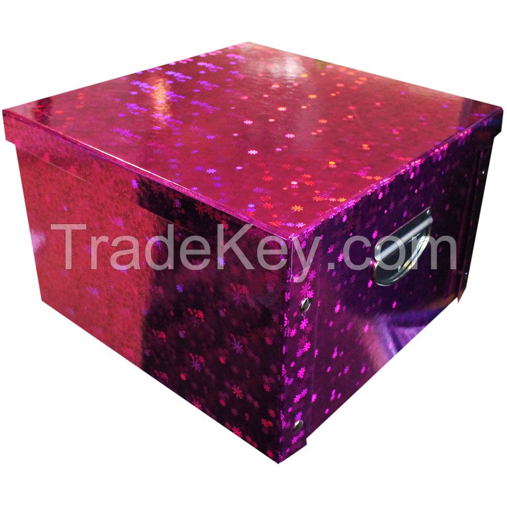 color red metalized film hologram printing usage 