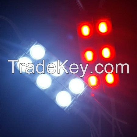 3 years warrenty IP65 DC12V 1.5W SMD 5730 LED module with 3 lens