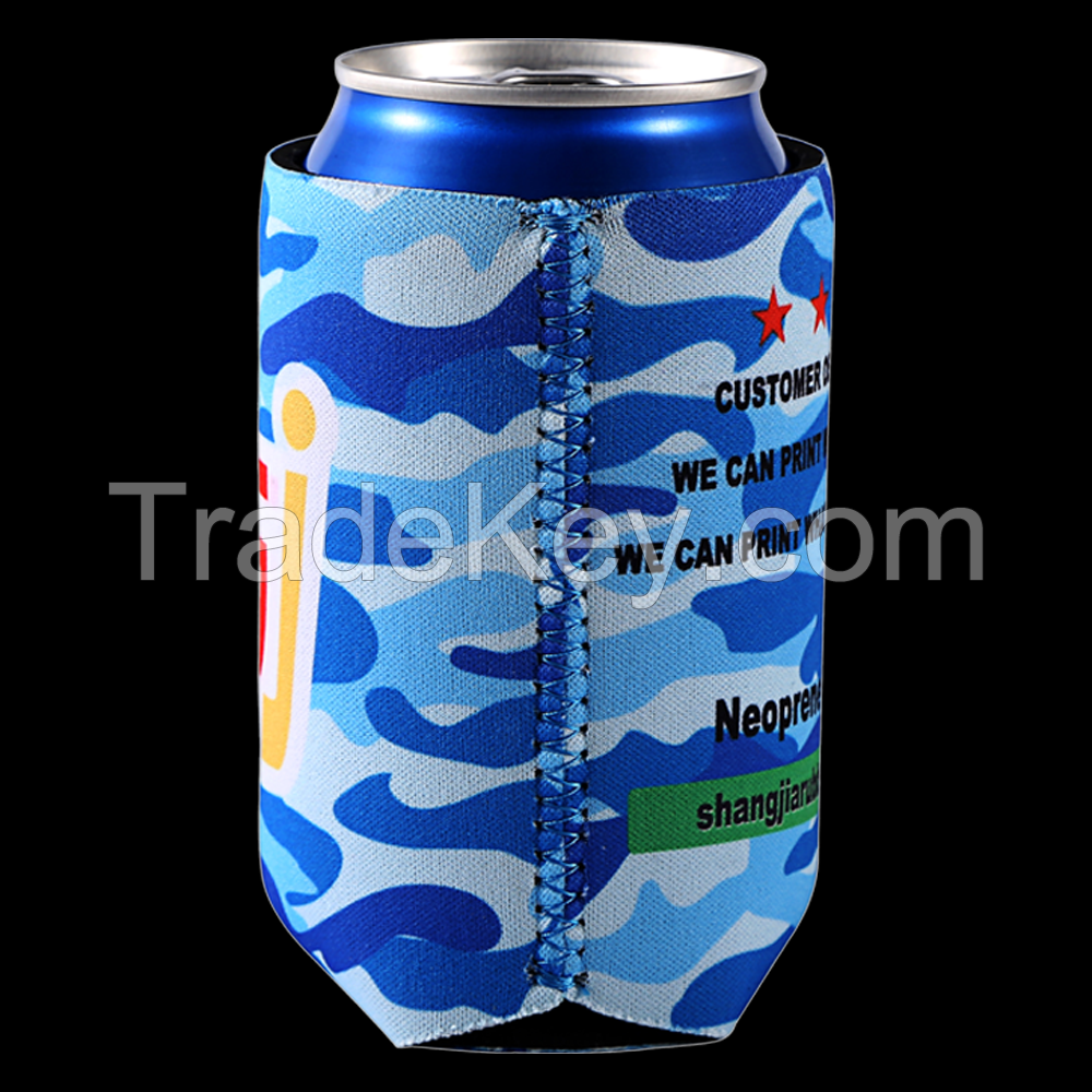 Promotion Neoprene Stubby Collapsible Can Cooler Holder In China