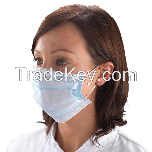 3 ply surgical face mask with tie on