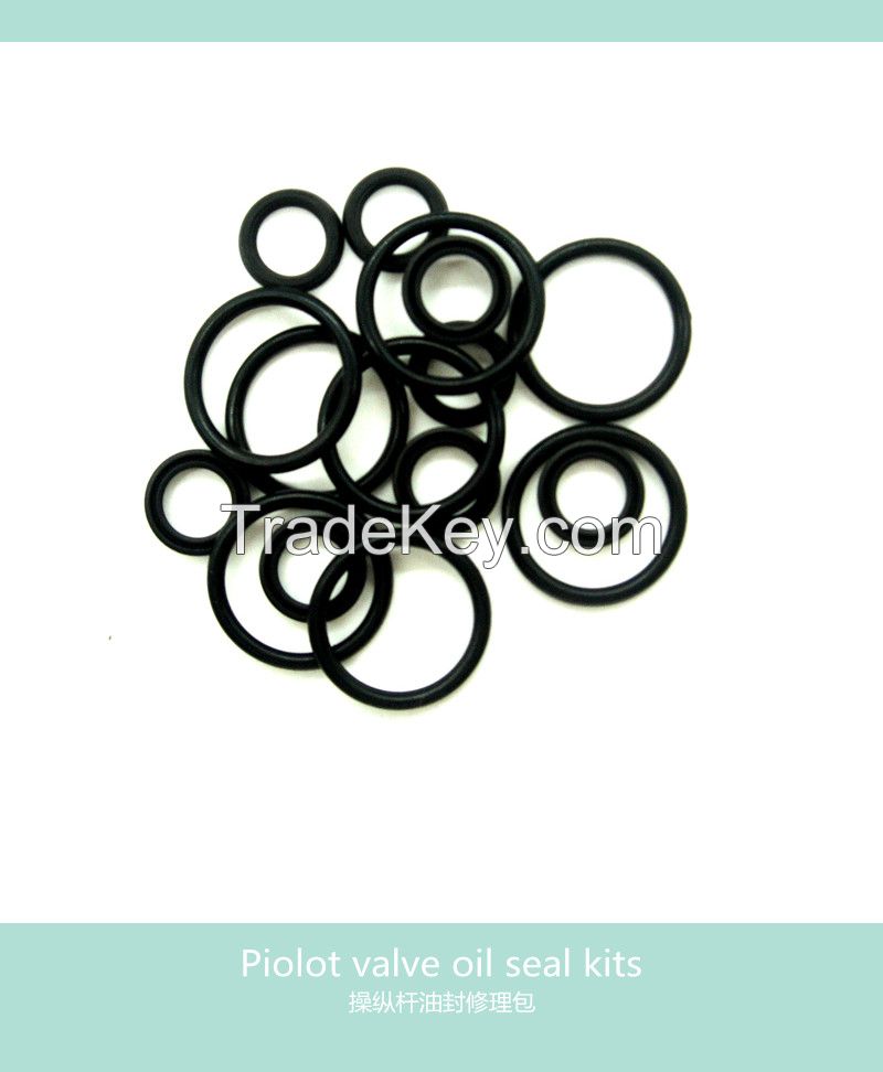 Pilot valve oil seal kits