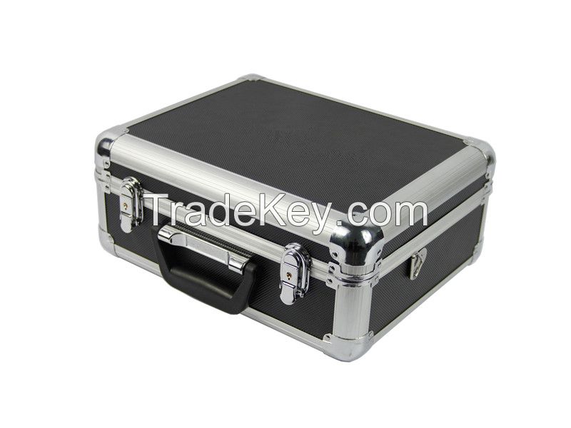 Hard Tool Carrying Case Storage Box Aluminum Briefcase Tool Case Jh537