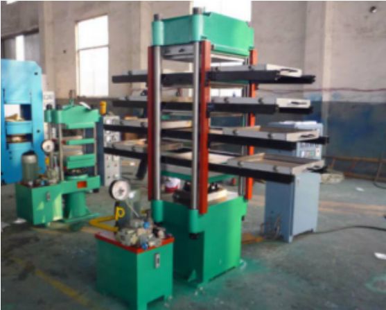 Rubber Tile Vulcanizer Press Machine/rubber tile making machine