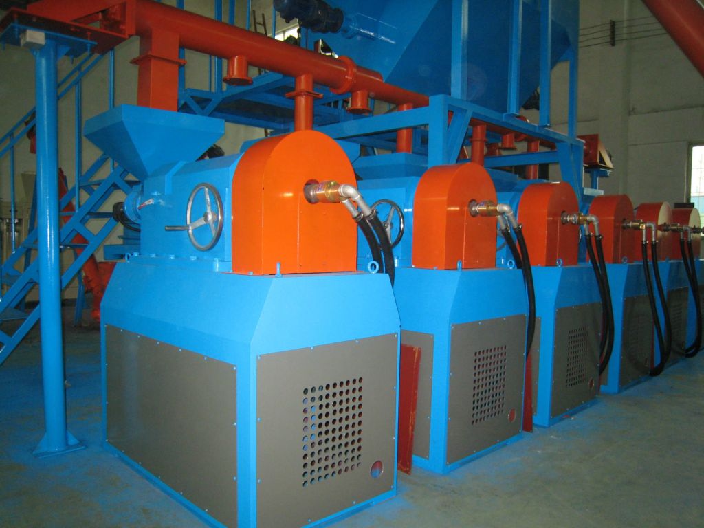 ginder machine for getting rubber powder/crumb 40-120 mesh