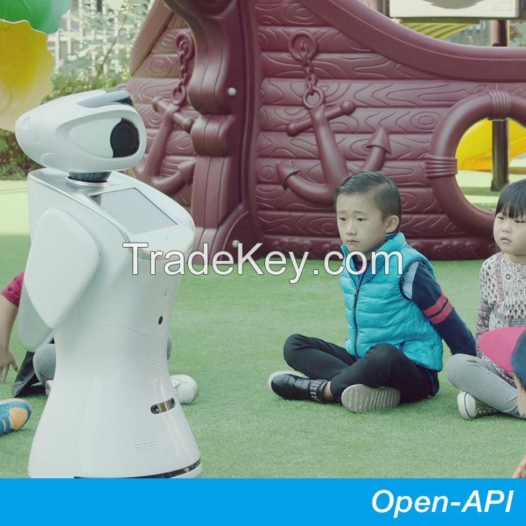 Sanbot home and kindergarten use humanoid intelligent learn educational robotics