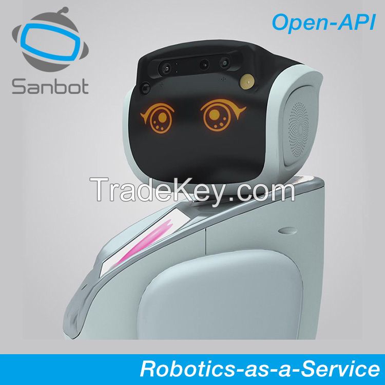 Sanbot Elf hot sale interactive smart intelligent business service robot for customer reception