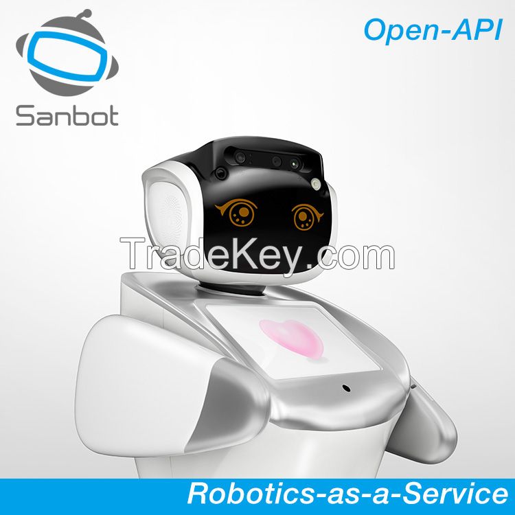 Sanbot home and kindergarten use humanoid intelligent learn educational robotics