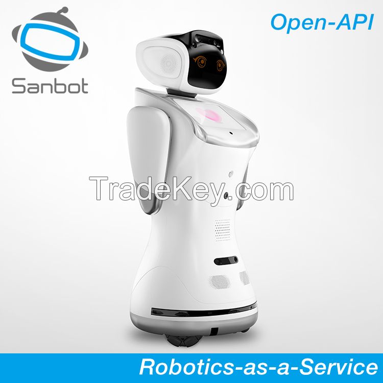 Sanbot home and kindergarten use humanoid intelligent learn educational robotics