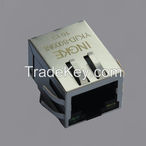 YKGD-8009NL 100% Compatible J0011D21BNL Pulse RJ45 Magjack Connector