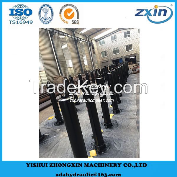 Multi Stage Telescopic Hydraulic Cylinder , Single Acting Dumper Hydraulic Lift Cylinder