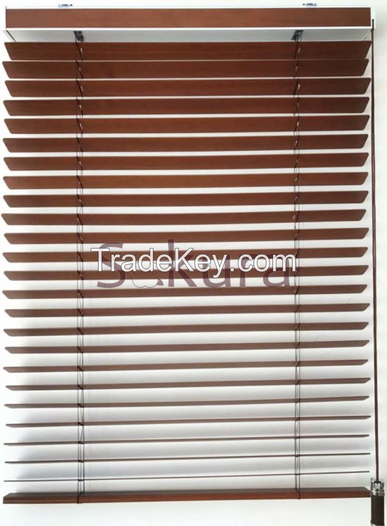 Basswood wooden slats for venetian wood blinds