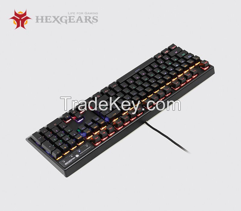 Hexgears K535 Harpoon - 104key High-End Mechanical Keyboard