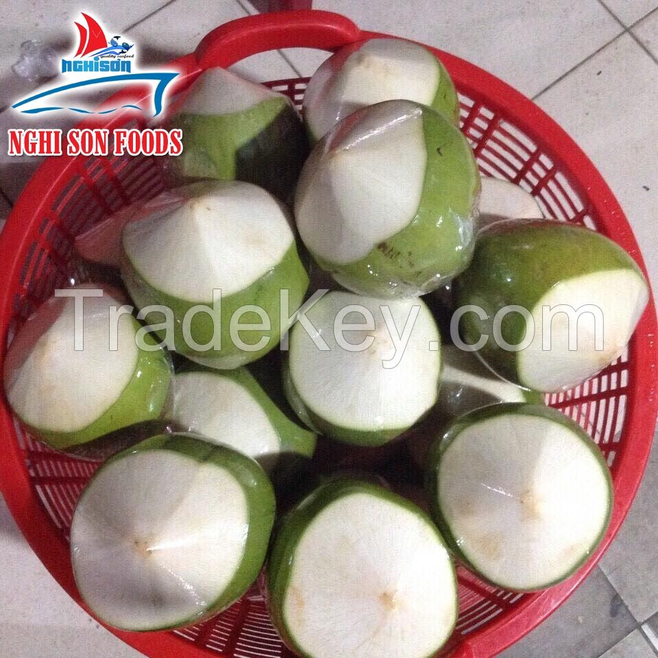 FRESH COCONUT DIAMOND CUTTING