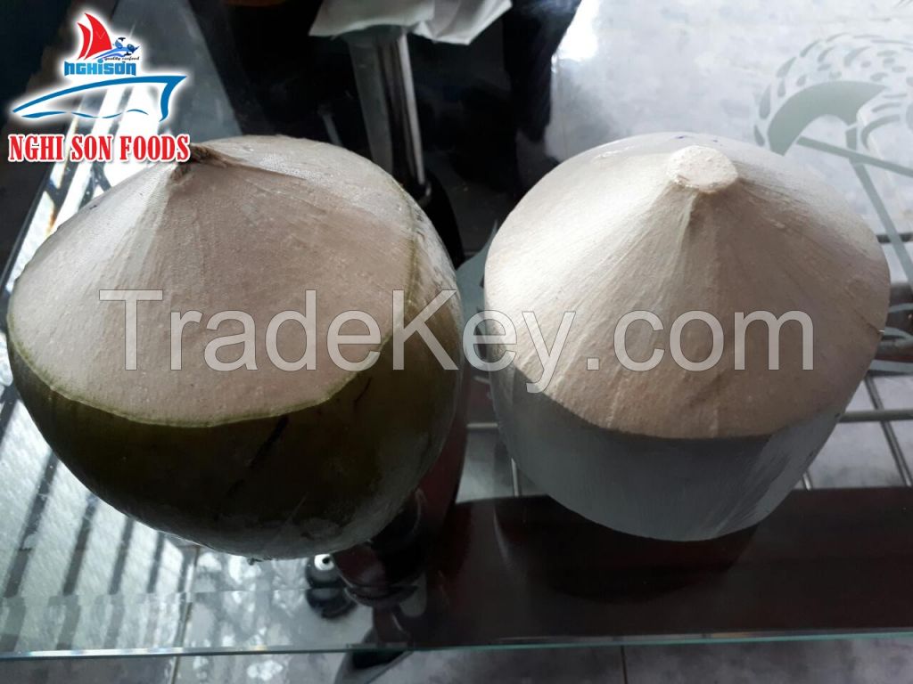 FRESH COCONUT DIAMOND CUTTING