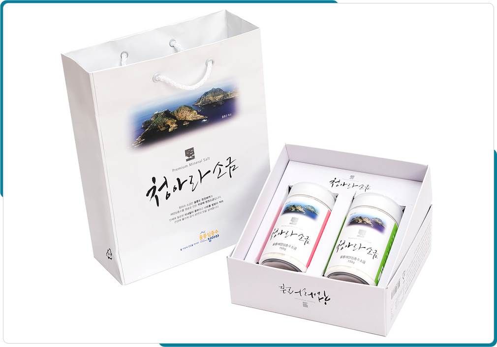 Cheongara Salt 150g x 2 bottles (gift)