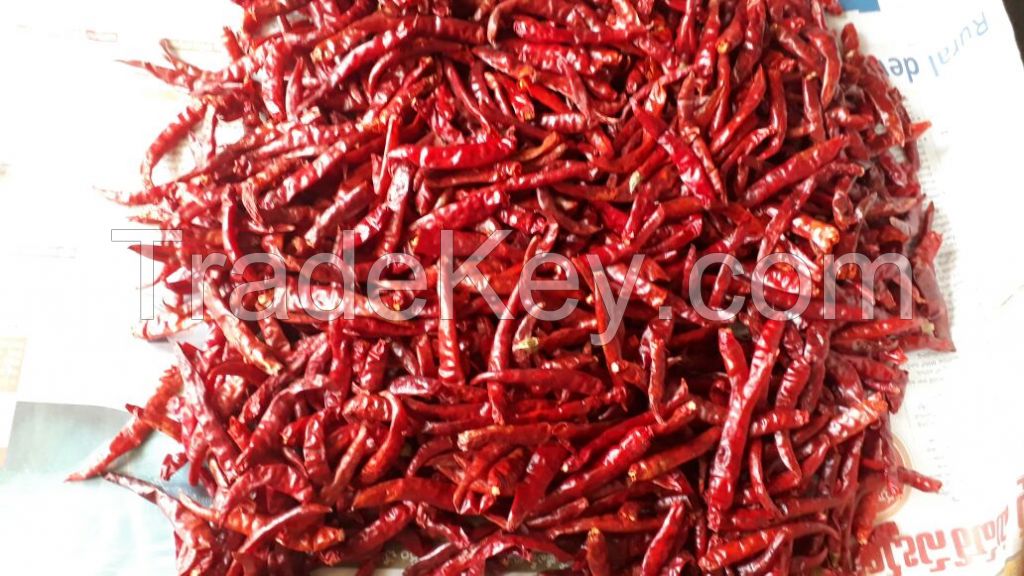 Trade Chance To Export and Import TEJA S17 Chili Without Stem From India