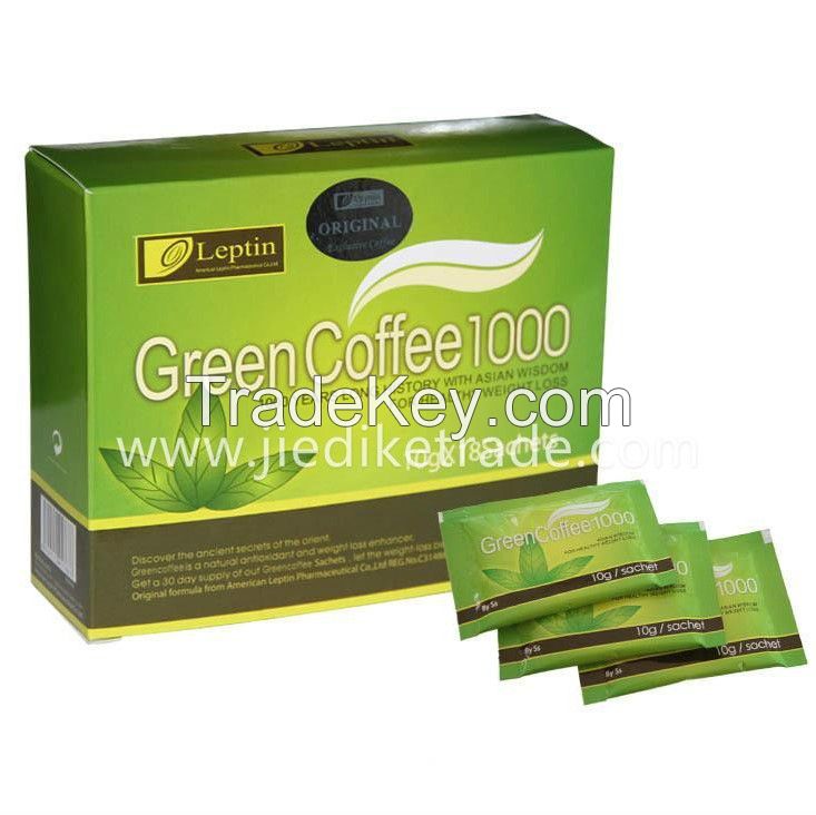 Leptin Green Slimming Coffee 1000 weight loss