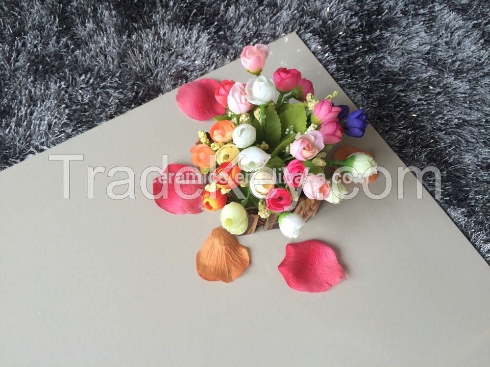 promotion Soluble salt series Ivory white flooring firebrick tile