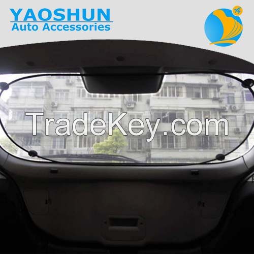 Polyester material car window sunshade 