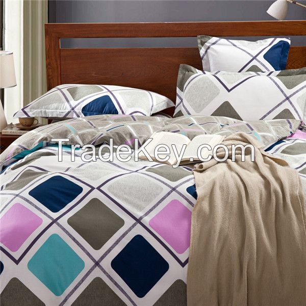 Buy Cheap Queen and King 100 Cotton Print Pattern Bed Sheet Sets and Quilt Cover Sets Online